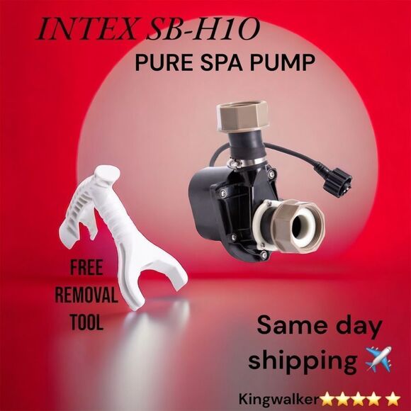 Intex SB-H10 Pure Spa Pump Model SB-H10 , Spa Filter Motor pump replacem…‎ - Picture 1 of 3